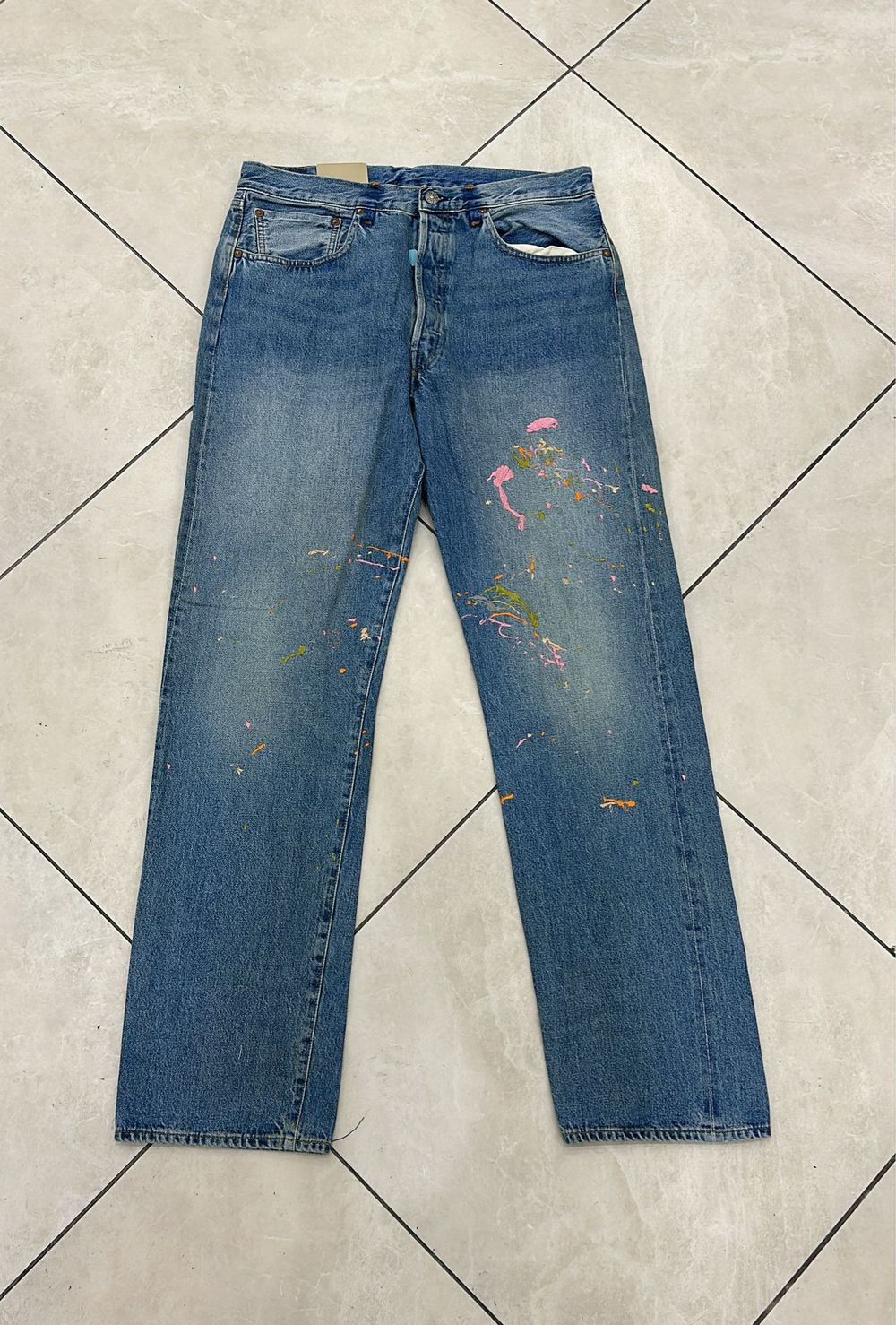 LVC Levi's Vintage Clothing 1955 501XX BigE Selvedge Jeans DO ONE W34/L34 RARE