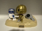 Funko Pop! Star Wars Movie Moments R2D2 & C3-PO Desert Used No Box