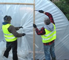Polytunnel Installation Construction Service By Direct Plant Ltd Supply & Fit