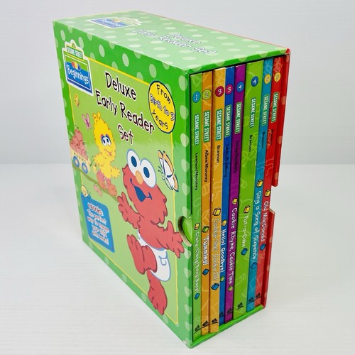 Sesame Street Beginnings Deluxe Early Reader Box Set of 8 Picture Books 2012 - Picture 2 of 21