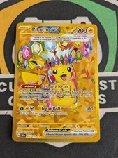 Pikachu Ex 247/191 Secret Gold Full Art Rare Pokemon Surging Sparks Sv8 Nm