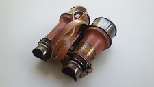 Brass Leather Covered Vintage Binoculars Antique Finish Marine Maritime Gifts