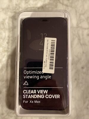 Clear View Standing Cover Phone Case. For IPhone XS Max. Brand New.