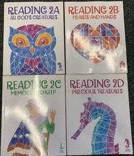 4 Book 2nd Grade Reading Book Set BJUPress 3r...
