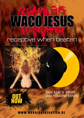 WACO JESUS グラインドコア、デスメタル！ WACO JESUS - Receptive When Beaten LP (black) Torsofuck Lividity