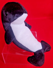 Ty Beanie Baby MwMT - WAVES the Orca Whale