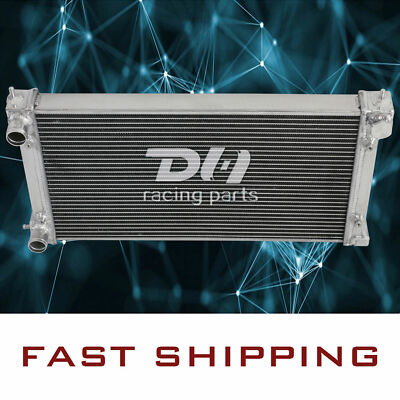 2 Reihig Alu Kühler Für 80-91 VW Golf MK1 MK2 Scirocco Rabbit Caddy 1.6L-1.8L 8V