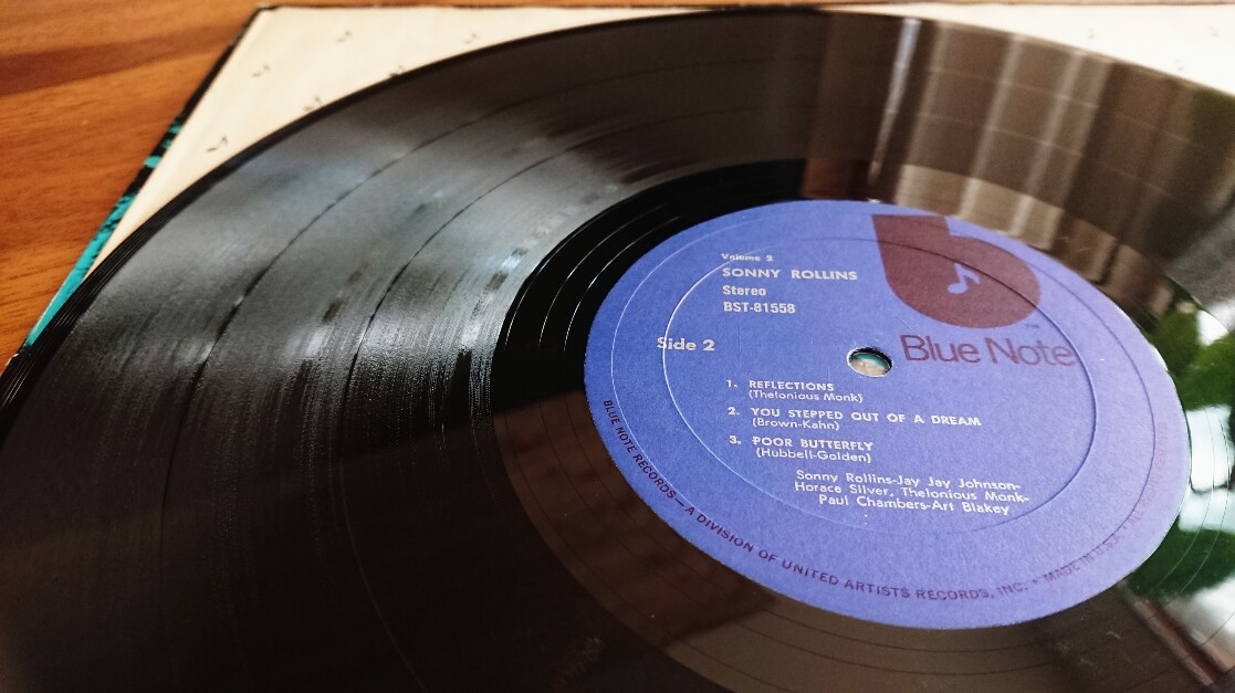 Sonny Rollins Vol. 2 Blue Note LP BST-81558 US STEREO JAZZ LP