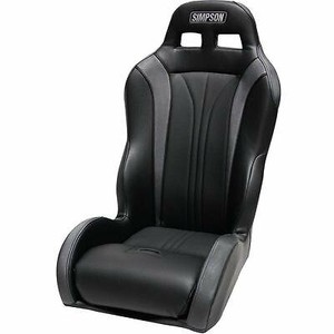 Simpson Racing Vortex Rear Seat - Black - 102-305 | eBay
