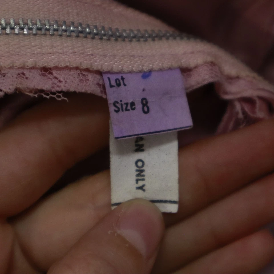 Maxi Vestido Vintage Encaje Mujer 8 Rosa Bridgerton Princesscore Victoriano Fairycore Foto 2 de 4