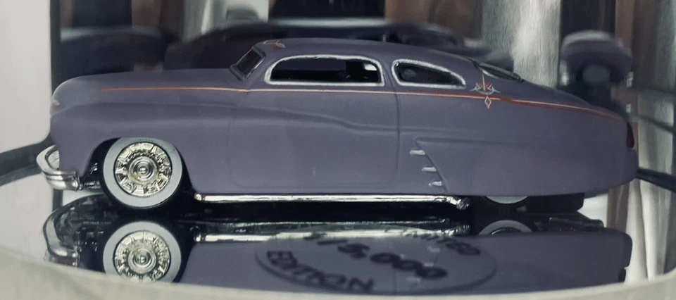 Hot Wheel Oil Can ‘49 Mercury Purple Lead Sled Petersen Automotive Museum 1/5000 - Image 2 of 4