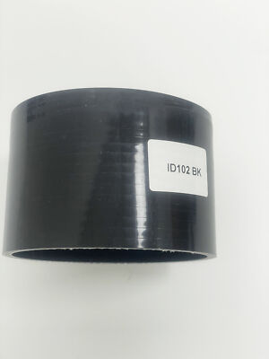 Performance Silicone Coupler Black 4" To 4.0 Inch Straight Silicone Coupler Hose - 102mm ID For Turbo & Intake Systems 6 Month Warranty Siliconehosehome - Foto 2