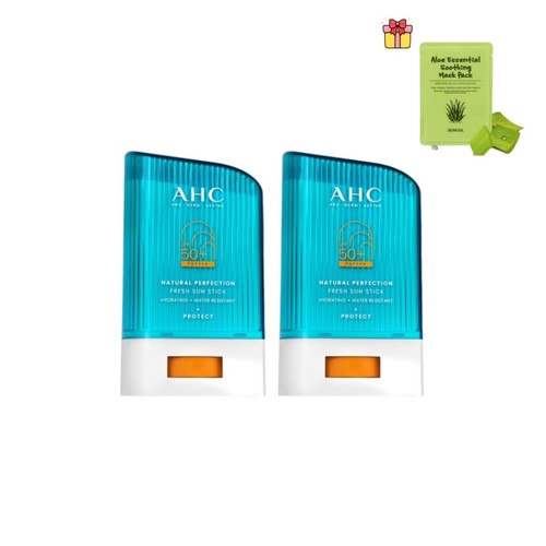 NATURAL PERFECRTION FRESH SUN STICK HYDRATING WATER RESISTANT SPF50+PA++++ 2PCS
