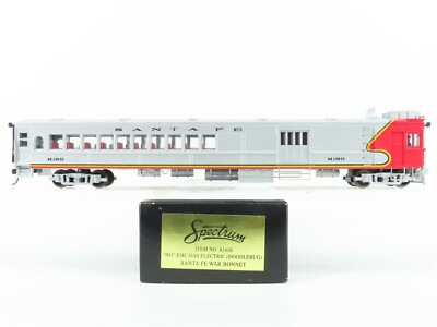 #ad HO Bachmann Spectrum 81410 ATSF quot;Warbonnetquot; EMC Gas Electric Doodlebug #M189 $149.95