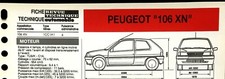 Revue technique Peugeot 106