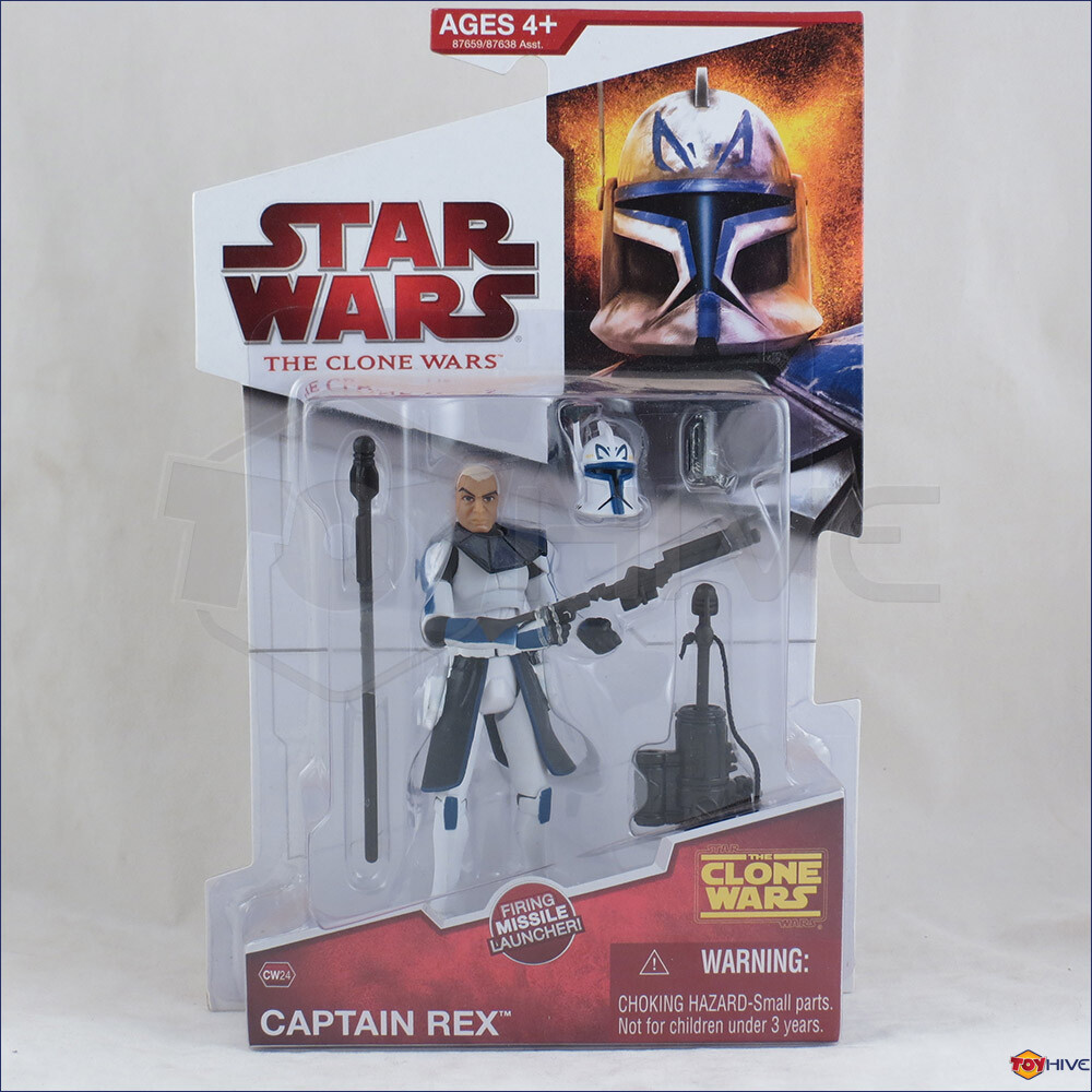 Star Wars - The Clone Wars Clone Captain Rex CW24 2009 Animated