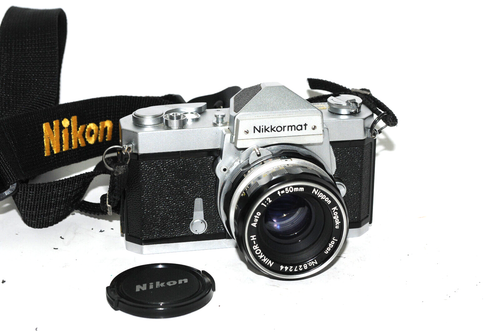 Nikon Nikkormat FTN avec objectif 50 mm f/2, fonctionne ! - France