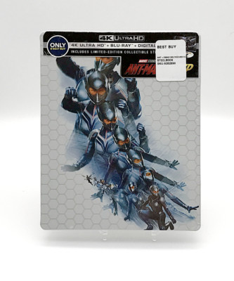 ANT-MAN & THE WASP Best Buy Exclusive Steelbook 4K Ultra HD + Blu-Ray + Digital
