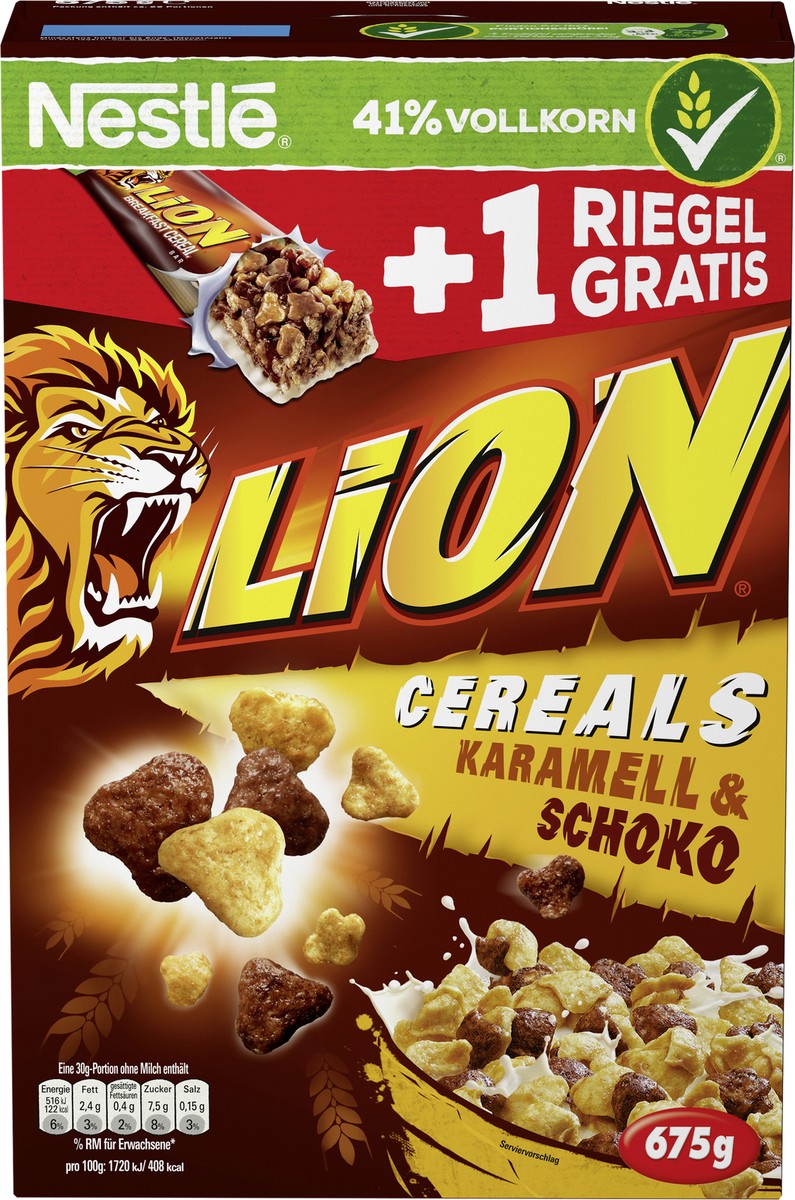Cereales NESTLE LION 675g 3387390321074| eBay