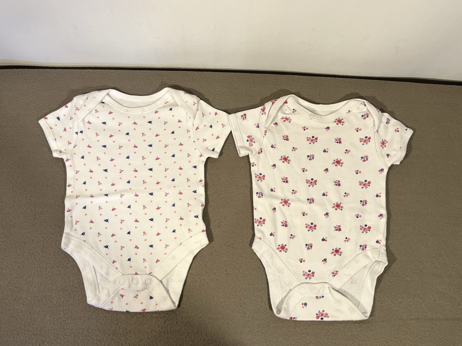 Baby Girls Body Vest Bundle Of 7 Body-grows Body Suits Age 3-6 Months image 2