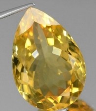 GOLDEN CITRINE 6 x 4 MM PEAR CUT 3 PIECE SET ALL NATURAL