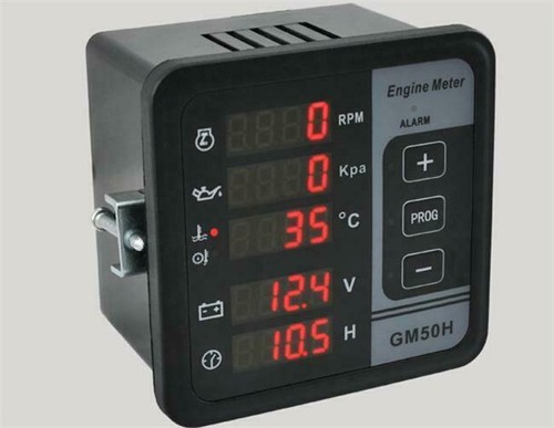 GM50H Generator Digital Multi-function Meter Diesel Engine Monitor Control Panel - Picture 3 of 9