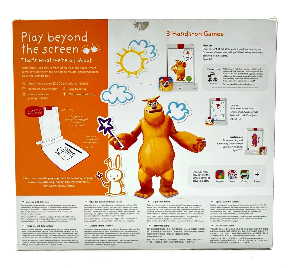 Osmo - Creative Starter Kit for iPad Ages 5-10 Base Stand Board Reflector Pouch - Image 2 of 4