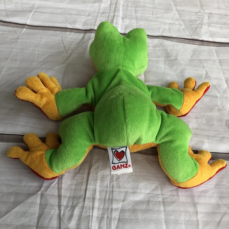 Ganz Lil'Kinz Tree Frog HM109 Plush Stuffed Webkinz Toy Animal  No code - Image 3 of 4