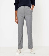 Loft by Ann Taylor Women's Houndstooth Slim High Waist Pants Size 0 Ankle NWT