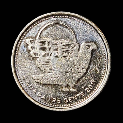 Canada Quarter Legendary Nature Series Peregrine Falcon