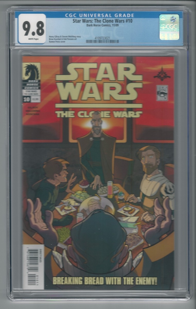SF・ファンタジー・ホラー Star Wars The Clone Wars 10 Star Wars: The Clone Wars #10 CGC 9.8 NM/MT Dark Horse Comics 11