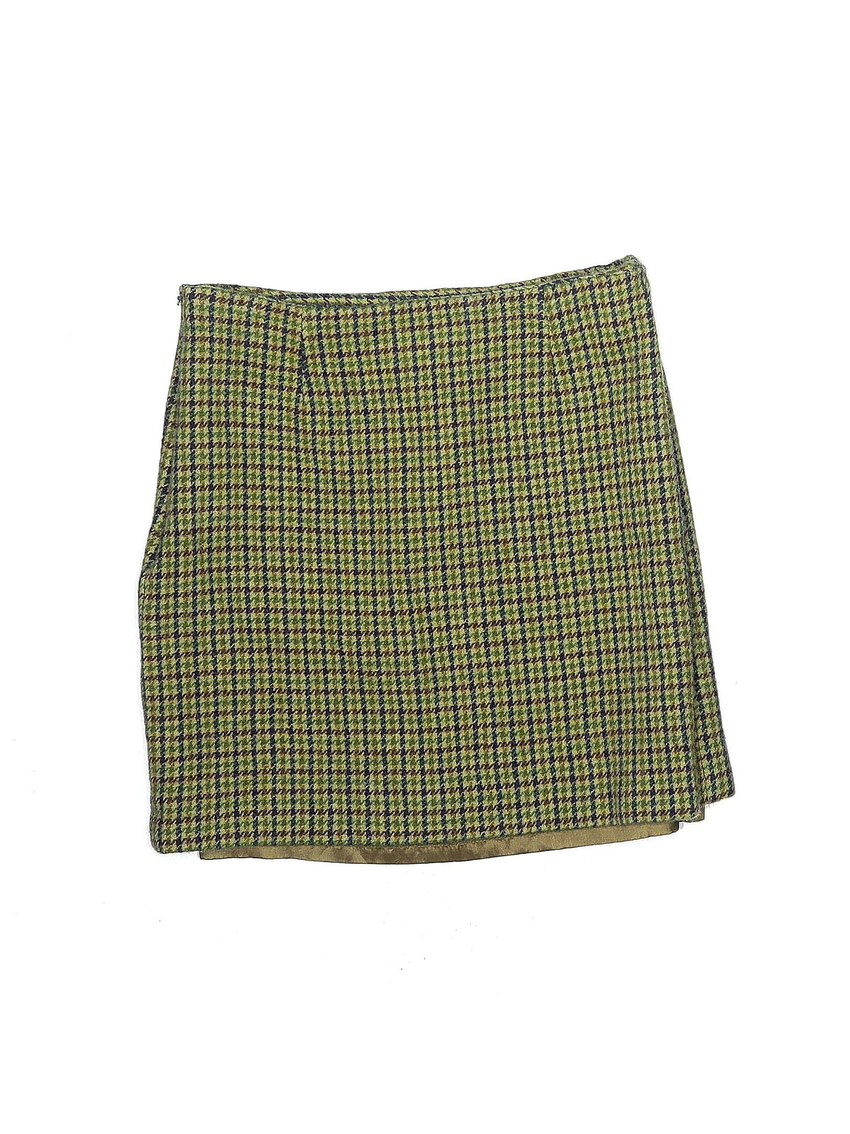 French Connection Women Green Wool Skirt 8 - image 2