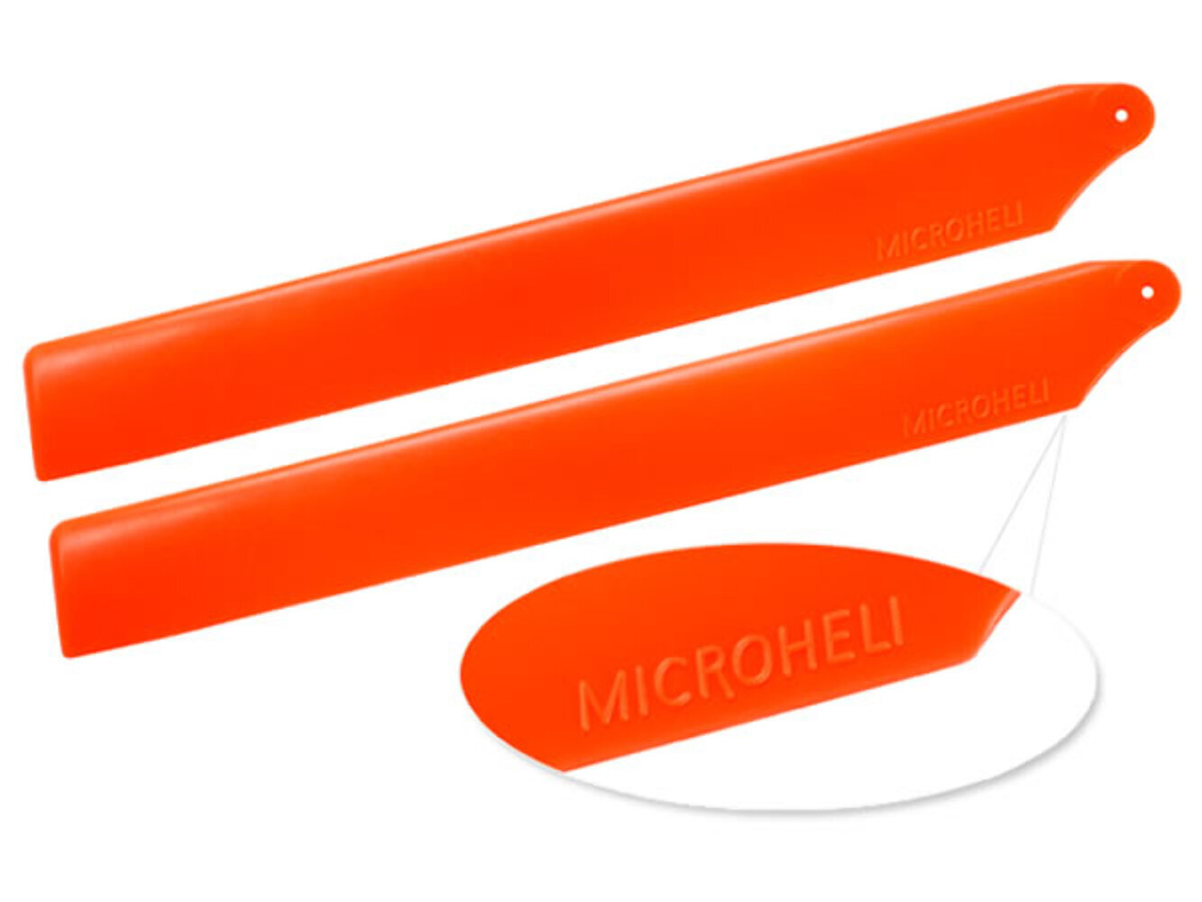 Plastic Main Blade 155mm (ORANGE) - BLADE 180CFX/150S (MH-18FX003OR)
