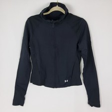 NWT Under Armour Women's Fitted Meridian Jacket Black Size Small