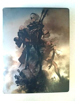 Video Game Nier Automata Custom Iron Disc Box Case Steelbook For Ps4 Xbox Disk Ebay