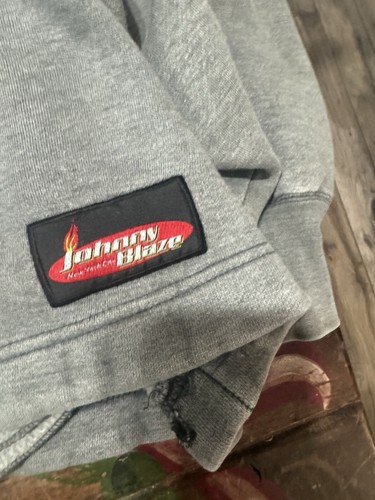 Vintage Men’s Johnny Blaze Hoodie Pullover Size 2XL XXL The Blaze Express - Picture 6 of 15