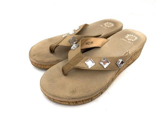 yellow box flip flops 10