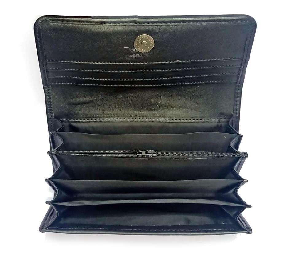 Cowhide Rug Wallet Leather Clutch Bag Women Cowhide Purse Leather