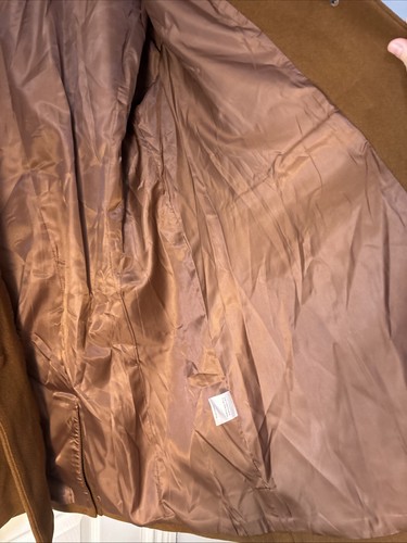 Allegra K Women’s Brown Winter Coat Single Breasted Outwear “SizeXL” - Picture 8 of 11