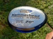 Tigershark Hammerhead Bi-Metal 20 Degree Golf Club Firm Flex Carbon Fiber Shaft