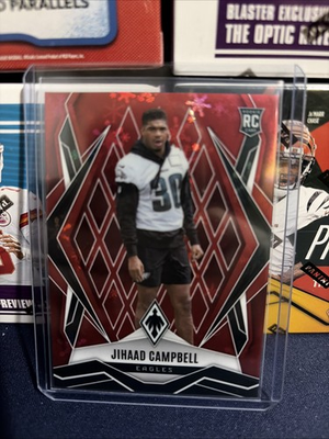 #ad 2025 Panini Phoenix Rookies Jihaad Campbell #235 Red Winter 399 RC $1.45