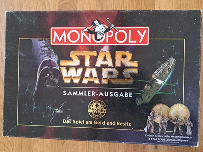 Monopoly Star Wars Sammler Ausgabe  1997 bespielt - Bild 1 von 3