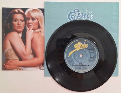 ABBA 'Winner Takes It All' Single 7'' Vinyl Record