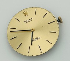 Rolex Vintage Chellini 1600 Manual Wind Movement Hands Dial & Crown