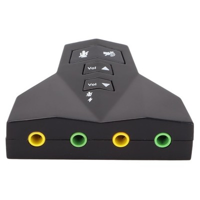 USB Sound Adapter USB Sound Card Virtual 7.1 Channel Plug And Play Für