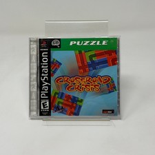Crossroad Crisis Sony PlayStation 1 PS1 Puzzle Game SLUS-01342 A1 Games Agetec