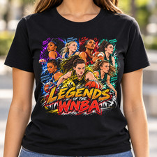 Caitlin Clark Paige Bueckers A'ja Wilson Angel Reese Shirt WNBA Legends T-Shirt