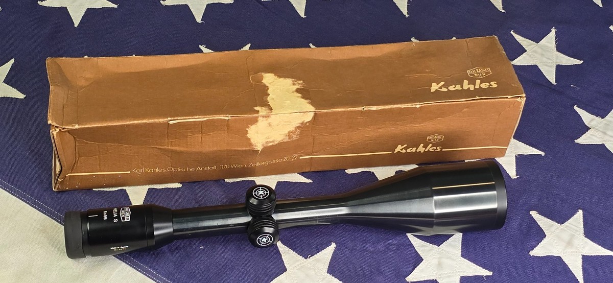 Kahles Helia Super 8x S Rifle Scope Austria Vintage 8X56mm No. 4