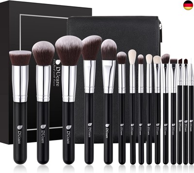 DUcare 15PCS Make up Pinsel Set, Professionelles Makeup Pinsel Set,
