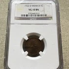 New Listing1922 D Weak D NGC VG 10 Lincoln Wheat Cent